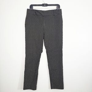 White House Black Market Ankle Polka Dot Pants